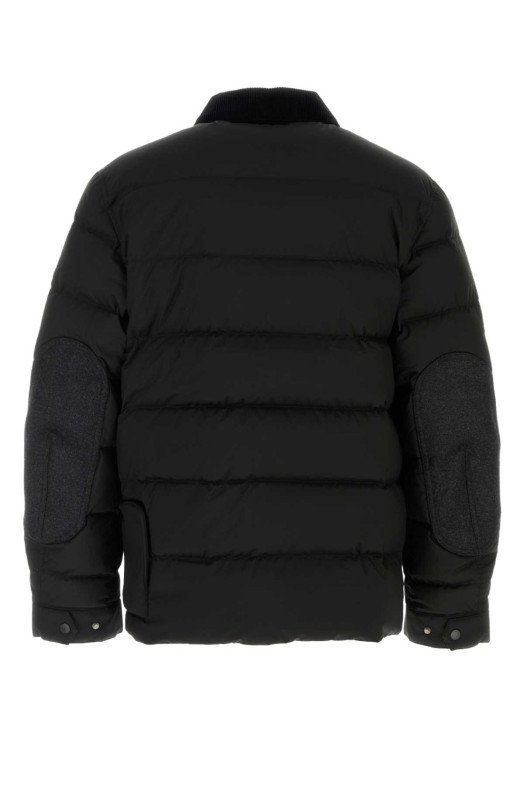Черная полиэстеровая пуховая куртка Junya Watanabe x Mammut, черного цвета JUNYA WATANABE (WRJ927W26)