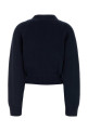 Navy blue wool sweater SPORTY & RICH (WS11785000BL106)