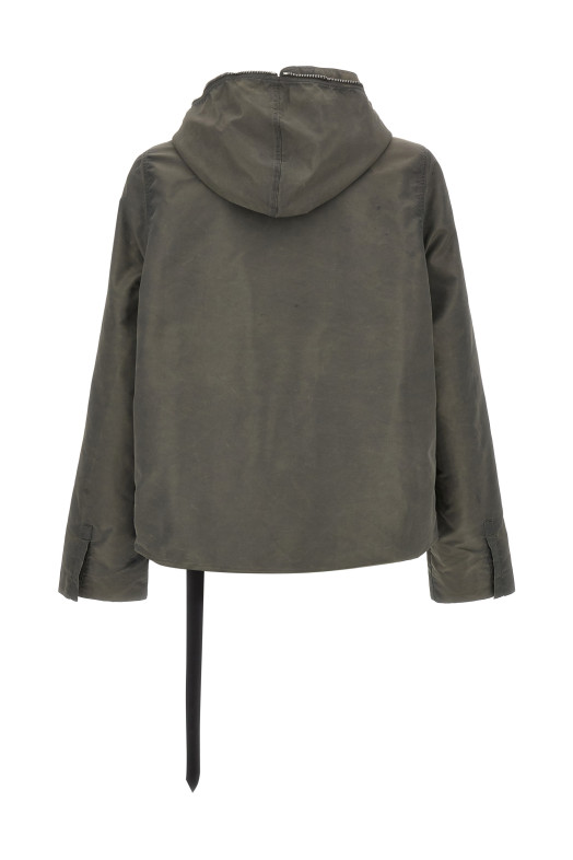 'Gimp Zipfront' jacket Gray