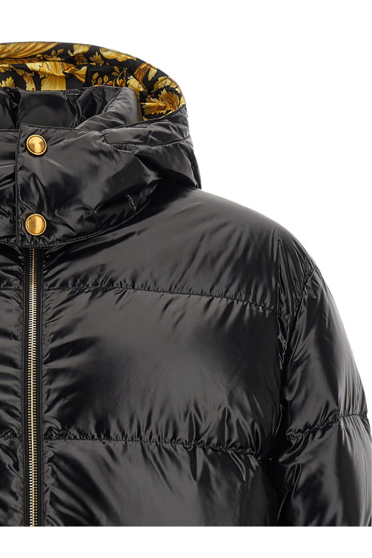 'Barocco' down jacket Black