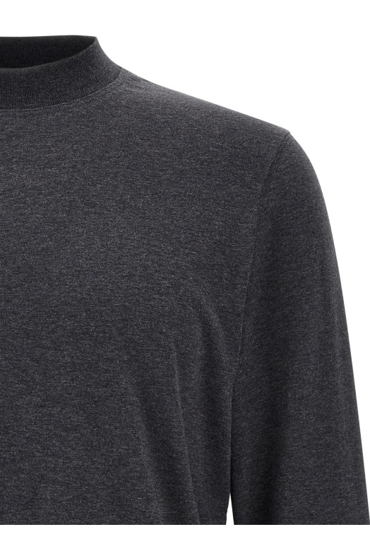 Cotton jersey t-shirt Gray