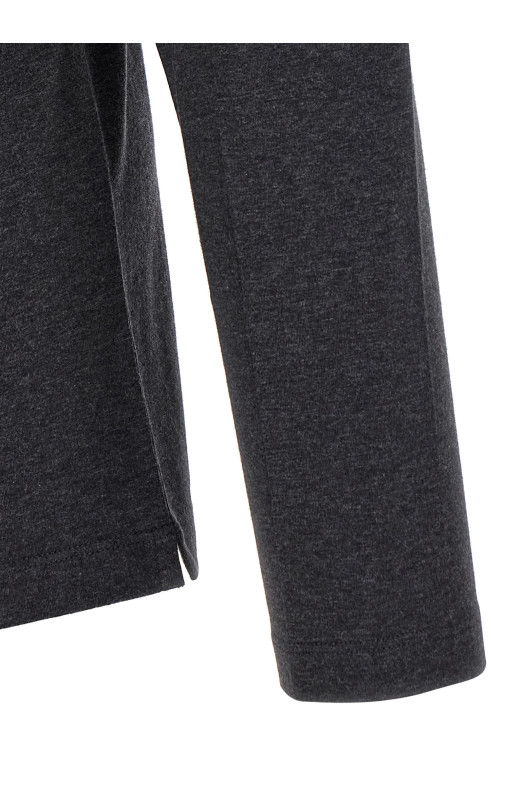 Cotton jersey t-shirt Gray