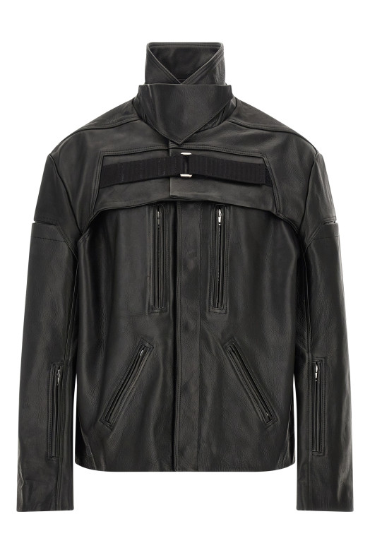 '2 Piece Mac' jacket Black
