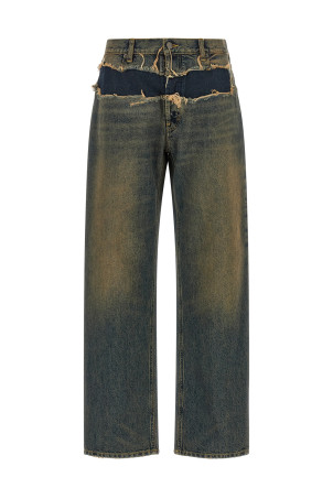 Distressed jeans Blue