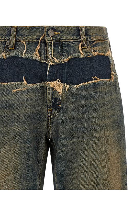 Distressed jeans Blue