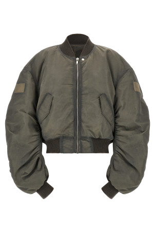 'Secchia Flight' bomber jacket Gray