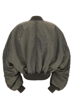 'Secchia Flight' bomber jacket Gray