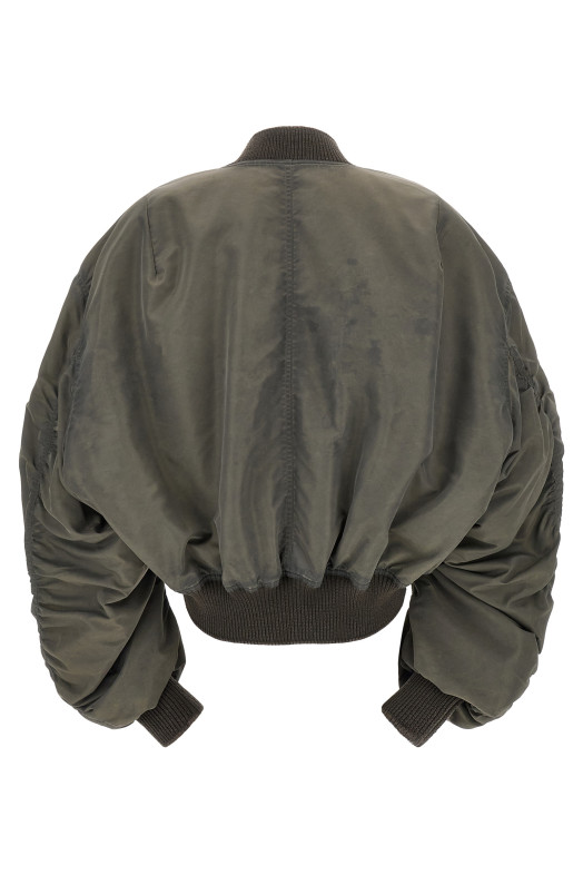 'Secchia Flight' bomber jacket Gray