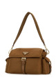 Camel Re-Nylon shoulder bag PRADA (1BD394VNOORDLN)