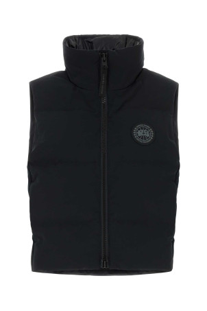 Black polyester blend sleeveless Grandview down jacket CANADA GOOSE (2267WB)
