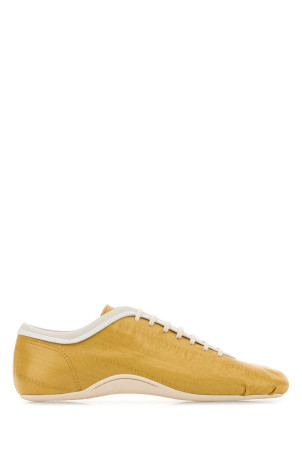 Yellow leather sneakers DRIES VAN NOTEN (2610118080403)