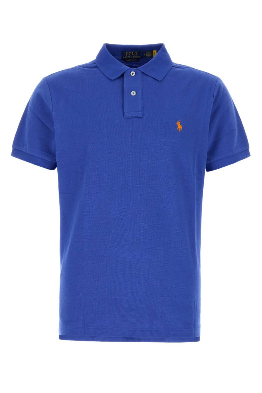 Blue piquet polo shirt Black POLO RALPH LAUREN (710782592)