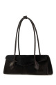 Dark brown calf hair Teckel shoulder bag ALAIA (AA1L2045I047)