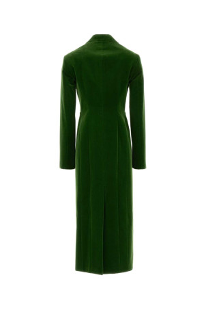 Grass green velvet coat ALAIA (AA9M1247W225D)