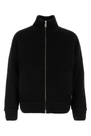 Black polyester blend Banley Sweater Jacket CARHARTT WIP (I033902)