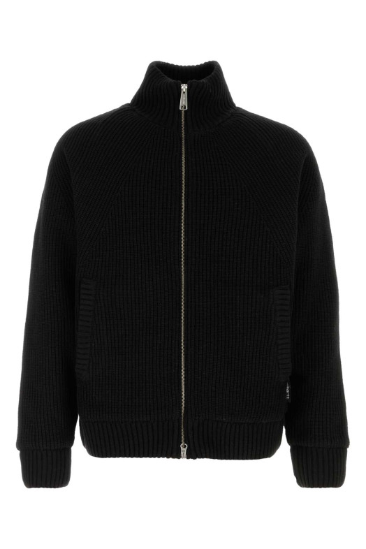 Black polyester blend Banley Sweater Jacket CARHARTT WIP (I033902)