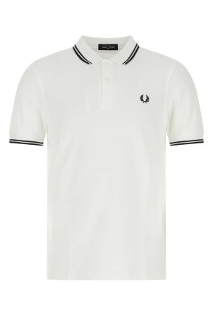 White piquet polo shirt Multicolor FRED PERRY (M3600)