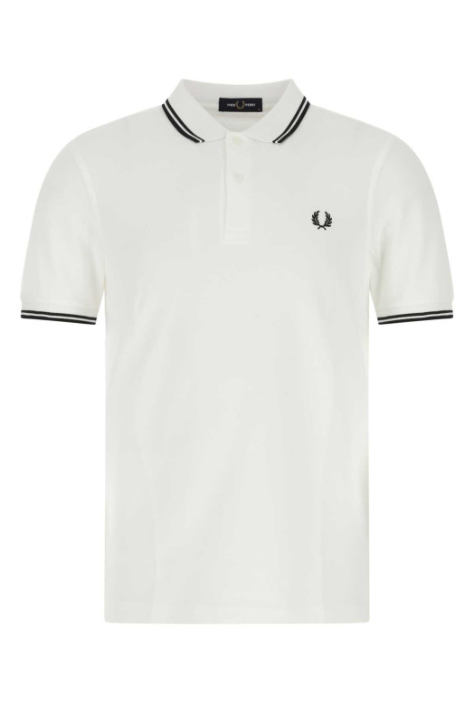 White piquet polo shirt Multicolor FRED PERRY (M3600)
