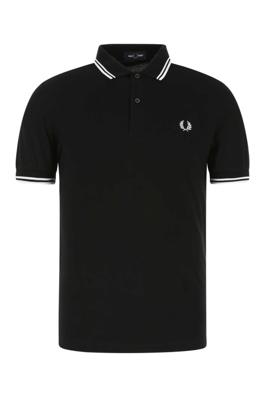 Black piquet polo shirt FRED PERRY (M3600)