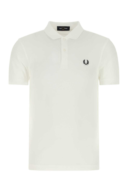 White piquet polo shirt White FRED PERRY (M6000)