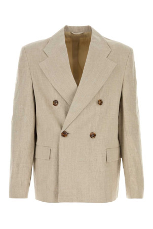 Beige linen Donovan blazer SEFR (MSS26DONOVANBEI)