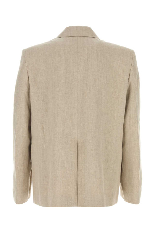Beige linen Donovan blazer SEFR (MSS26DONOVANBEI)