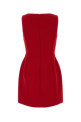 Red stretch cady mini dress BLUMARINE (RF6037T31912A852A)
