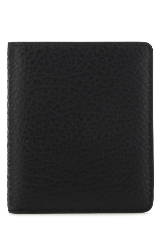Black leather wallet MAISON MARGIELA (S56UI0140P4455)