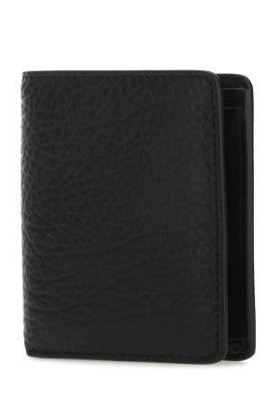 Black leather wallet MAISON MARGIELA (S56UI0140P4455)