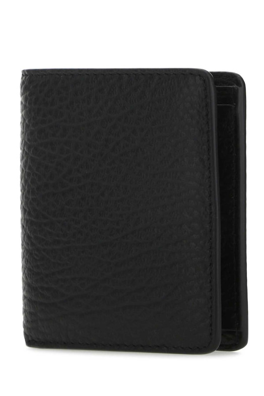 Black leather wallet MAISON MARGIELA (S56UI0140P4455)