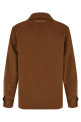 Oasis Cashmere Overshirt  Brown