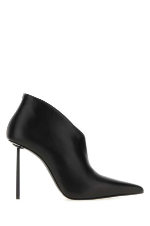Black leather Futura Nemesi pumps LE SILLA (4153G100BXPPNEM)