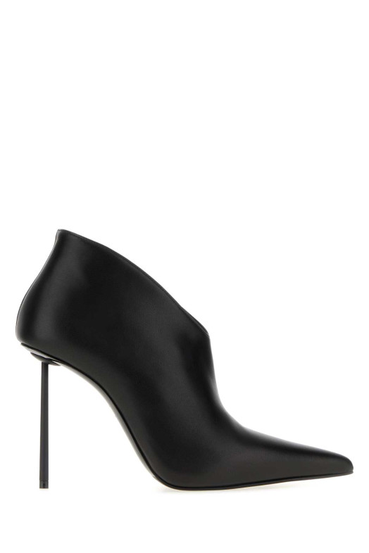 Black leather Futura Nemesi pumps LE SILLA (4153G100BXPPNEM)
