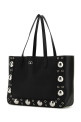 Black leather VLogo Signature shopping bag Black VALENTINO GARAVANI (6W0B0R79MJL)