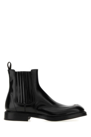 Black leather ankle boots Black DOLCE & GABBANA (A60649A0881)