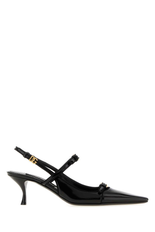 Black leather pumps DOLCE & GABBANA (CG1112A3T74)