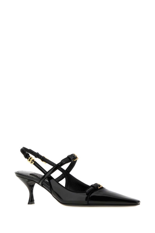 Black leather pumps DOLCE & GABBANA (CG1112A3T74)