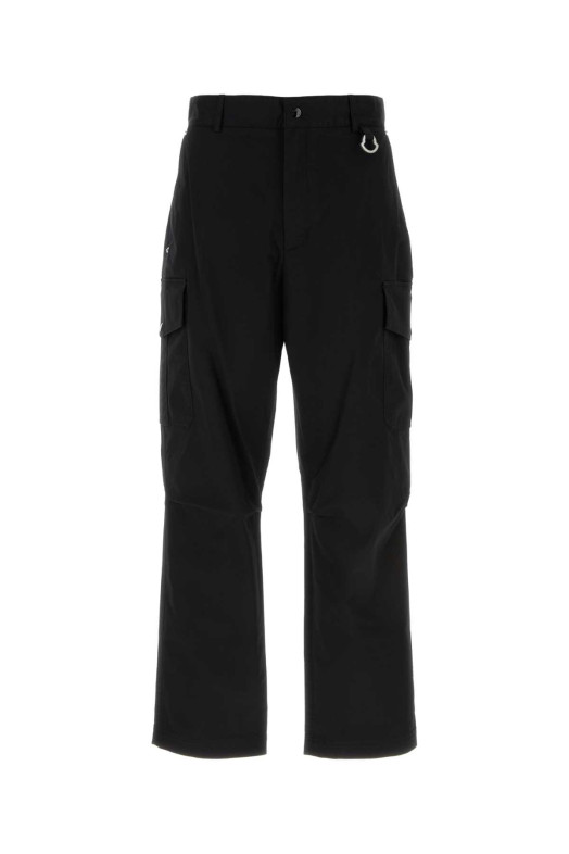 Black stretch cotton cargo pant Black MONCLER (L10912A00034598QH)