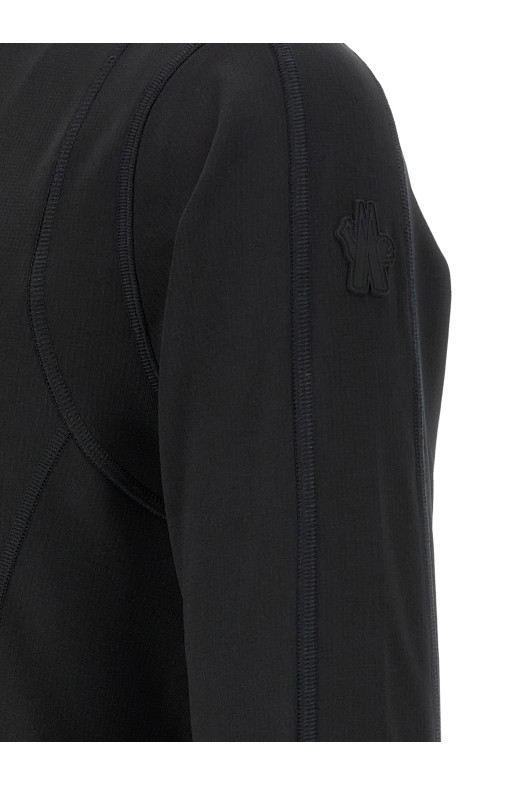 Світшот Polartec® чорного кольору MONCLER GRENOBLE L20978L00004899JO999