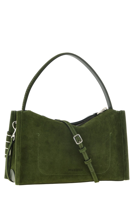 'Loafer' medium handbag Green