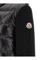 Кардиган з вставками спереду, чорний MONCLER L20919B00059M4281999