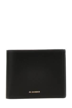 Шкіряний гаманець, чорний JIL SANDER J25UI0002P5995001