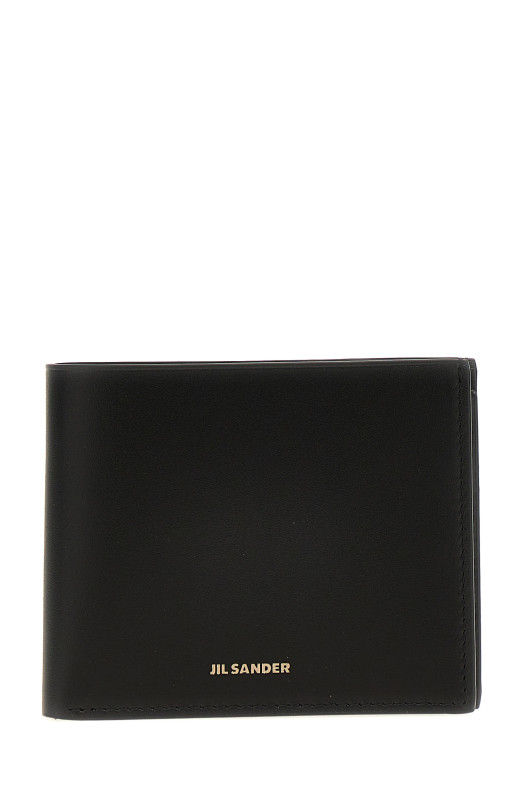Шкіряний гаманець, чорний JIL SANDER J25UI0002P5995001