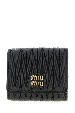 Кошелек с небольшой кисточкой, черный MIU MIU 5MH033AFPPF0002