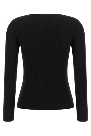 'Long' sweater Black