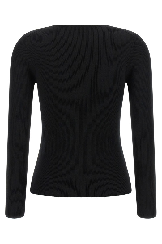 'Long' sweater Black