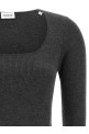 'Long' sweater Gray