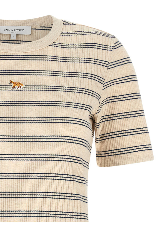 'Baby Fox' T-shirt Beige