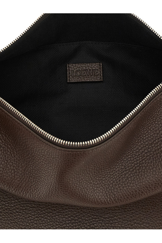 'Loop' medium shoulder bag Brown