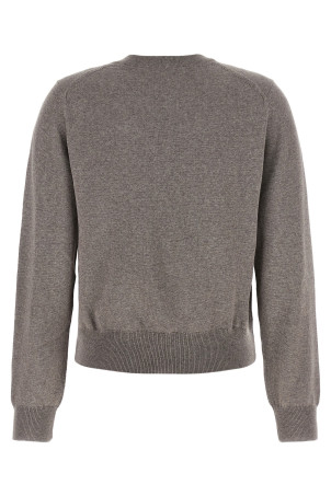 'Double Fox Head' cardigan Gray